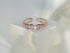 Grace 14K Rose Gold plated Ring